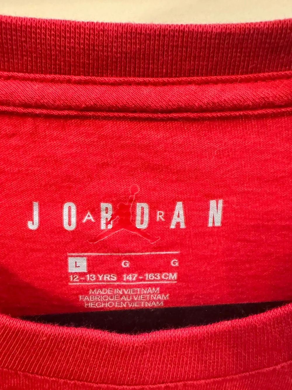 Jordan Red Boys' Basketball Graphic Tee